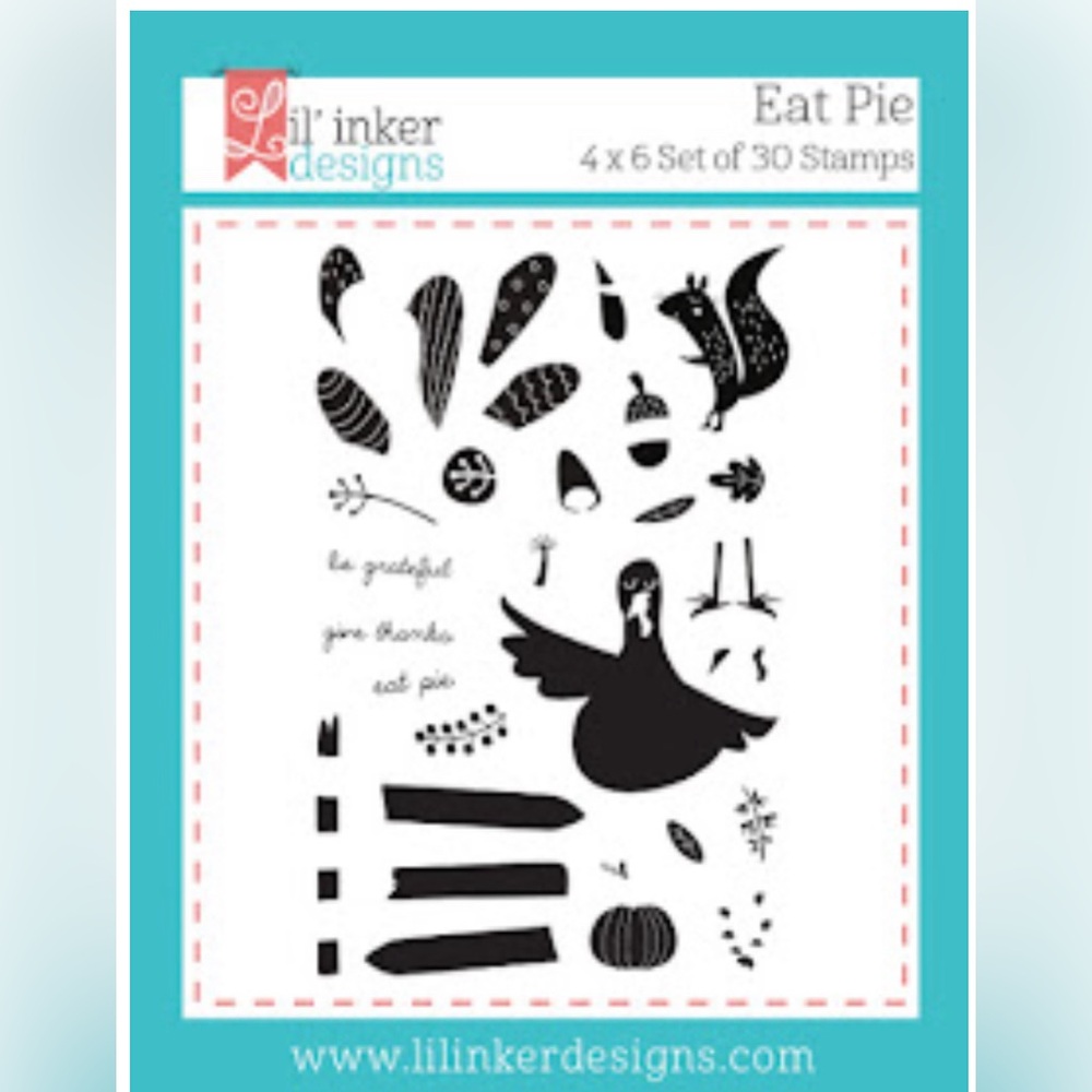 Lil’ Inker Designs Eat Pie Stamp & Die Set